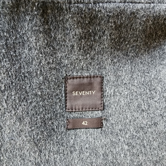 'SEVENTY' Charcoal gray coat - Picture 8 of 12